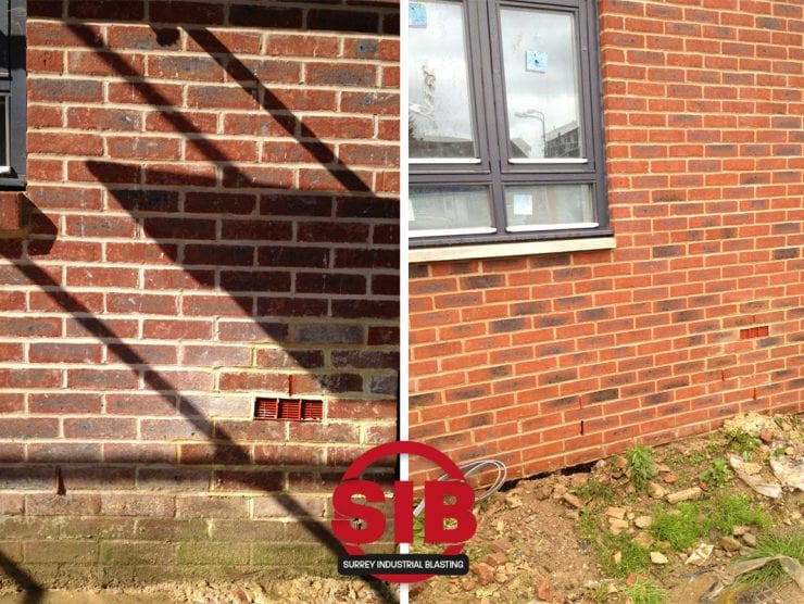 building pressure washing